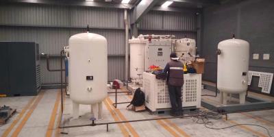 Chine Grande usine d'azote de PSA, réservoir à haute pression d'air de générateur d'azote à vendre