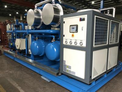 China Skid Mounted Hydrocarbon Recovery Unit , Refrigerant Recovery Machine Simple Installation for sale