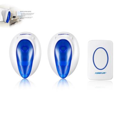 China Forecum Waterproof Long Range Wireless Doorbell For Hearing Impaired 137.5g for sale