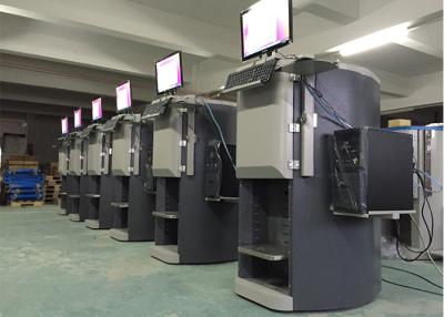 China Automatische Farbe, die das Maschinen-aufeinander folgende Abstand nehmen von 12 Edelstahl-Kanistern abtönt zu verkaufen