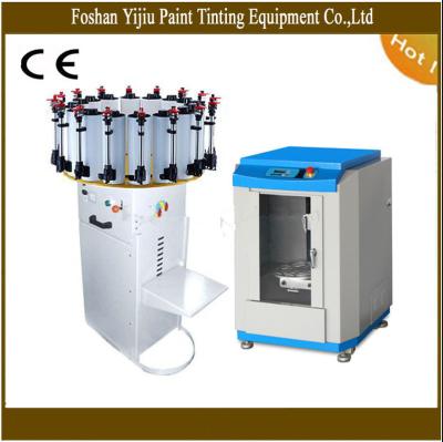 China 60 ML Manual Liquid Paint Tinting Machine And Automatic Color Mixing Machine 750W for sale