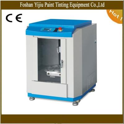 China 20L Max Load Automatic Clamping Paint Shaker Paint Color Mixing Machine CE for sale