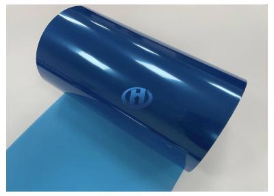 China 50 μM Blue PET Release Film Optical Grade Film Waste Discharge Film In 3C Industry Converting Process Film for sale