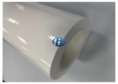 China filme curado UV do revestimento do silicone do LDPE de 35 μm para a aplicação da fita à venda