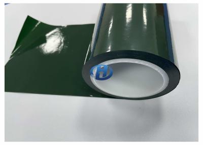 China 120 μm Dark Green LDPE Film For Tape Sealing Strip, Without Silicone Transfer No Residuals Mainly for Tape for sale