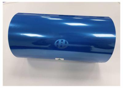 Chine film de polyester enduit de silicone bleu d'anti film statique de 20 μm principalement utilisé en tant que films de rebut de décharge dans les industries 3C à vendre