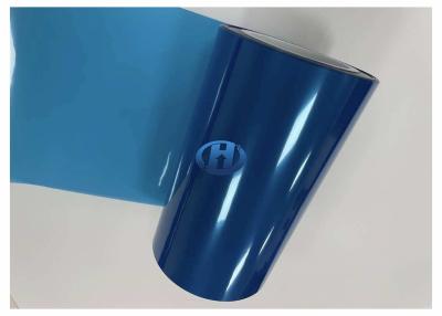 China 36 μm Blue PET Non Silicone Release Film PET Polyethylene Terephthalate Film for sale