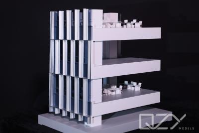 China Modelo de detalhe secional Arquitetura Impressão 3D Escala 1:25 KPF Huangpu Xangai à venda