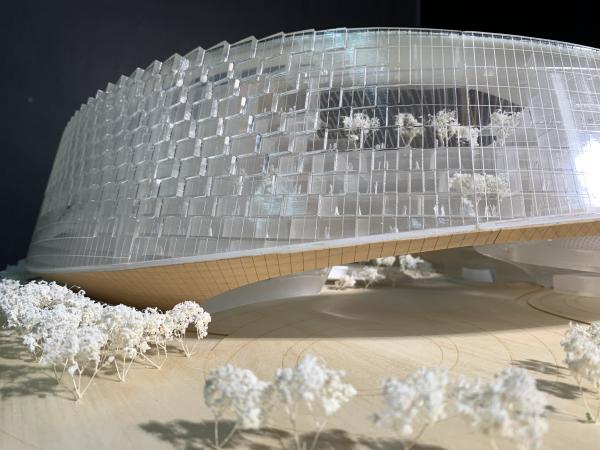 Quality Architectual Model Tencent Conference Center Exhibition Models 3D Print and for sale