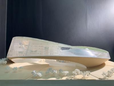 Chine Modèle architectural Modèles d'exposition du centre de conférences Tencent Modèles d'impression 3D et modèles artisanaux à vendre