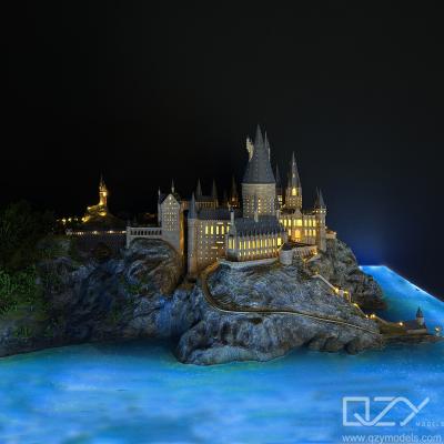 Quality Maquette Architect Model Makers Custom 1/300 Hogwarts School Of Witchcraft And for sale