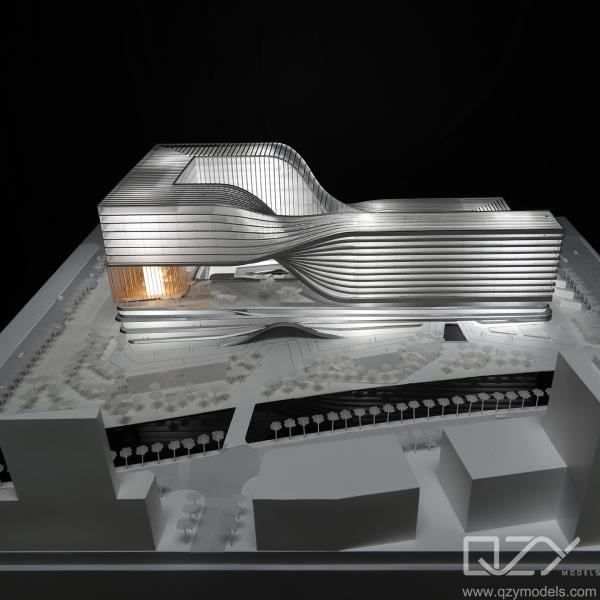 Quality 3D Nanjing Huatai Modern Architecture Model Design 1:200 for sale