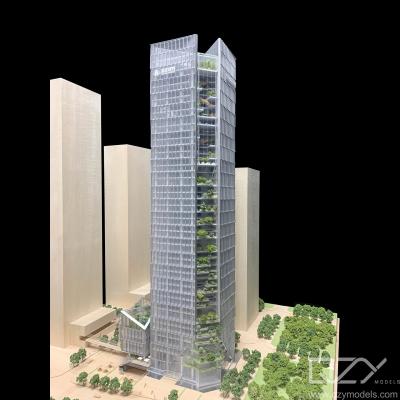 China Aedas 1:200 Maquettes Architecture building miniature models Financial Holdings Building for sale