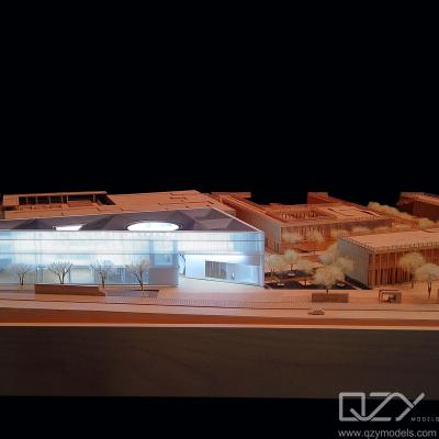 Quality OEM Aluminum 3D Architecture Design Cube Modeling 1/200 for sale