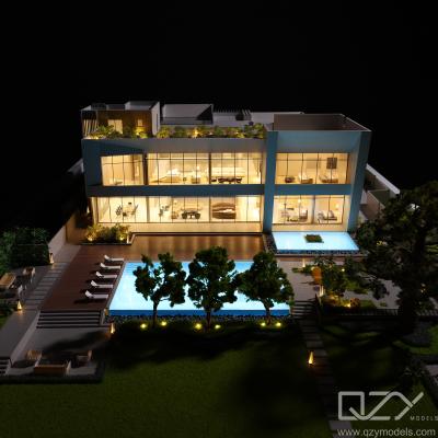 China 1:50 Villa Cavali Modelo Arquitectura Moriyama Casa Modelo Arabia Saudita en venta