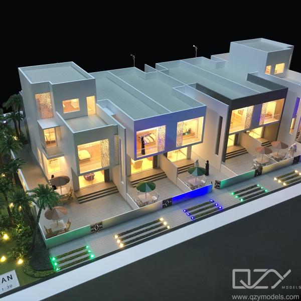 Quality 1:25 Architectural Maquette Dubai Famous Architecture Models Rukan Villa for sale