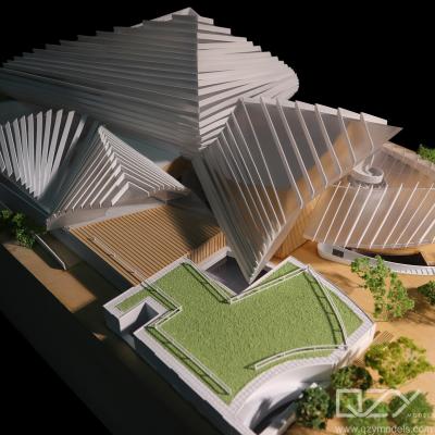 China EMBE 1:300 Parametric Architectural Maquette Model Shenzhen Performing Arts Center for sale