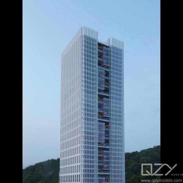 Quality HSA 1:500 Maquettes Architecture Large Scale Model Buildings Yibo Technology for sale