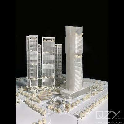 China ODM Impresión 3D Modelo arquitectónico Edificio HSA 1:1000 en venta
