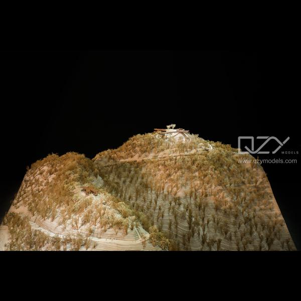 Quality Ida&Billy Scale Architectural Landscape Model 1:300 Tanglang Mountain Park for sale
