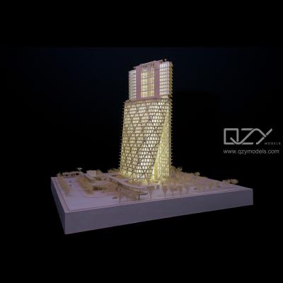 Quality ROHS Headquarter Architectural Site Model JKP 1/200 Miniature Skyscraper for sale