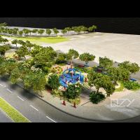 Quality Landscape Maquettes Architecture Conceptual Models L&B 1:300 Futian Sport Oasis for sale