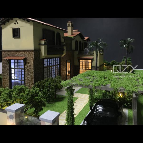 Quality OEM Modern Residential Architectural Models 1/25 Villa Interior Design for sale