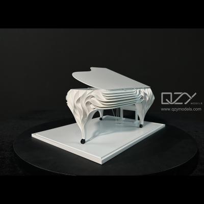 China Customized Simple Architectural Model 1:8 3D Piano Model Gift for sale
