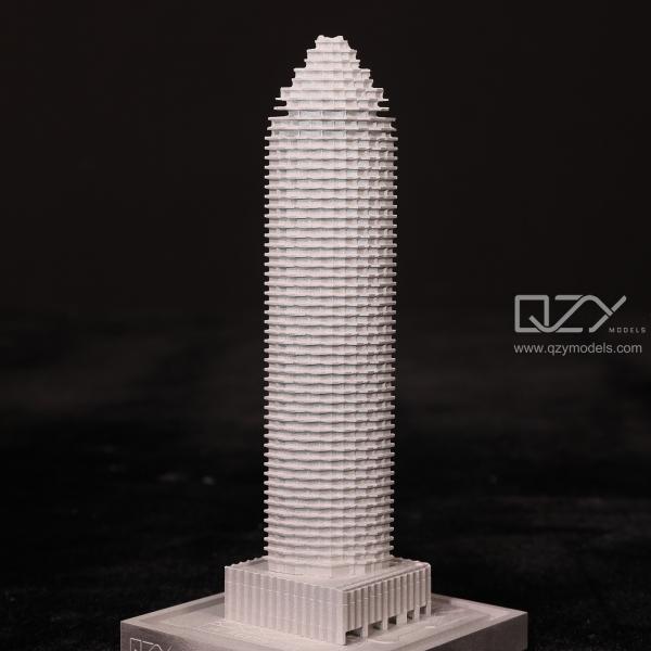 Quality Aluminum Architectural Skyscrapercity Scale Models 3d Model Skyscraper 1:1000 for sale