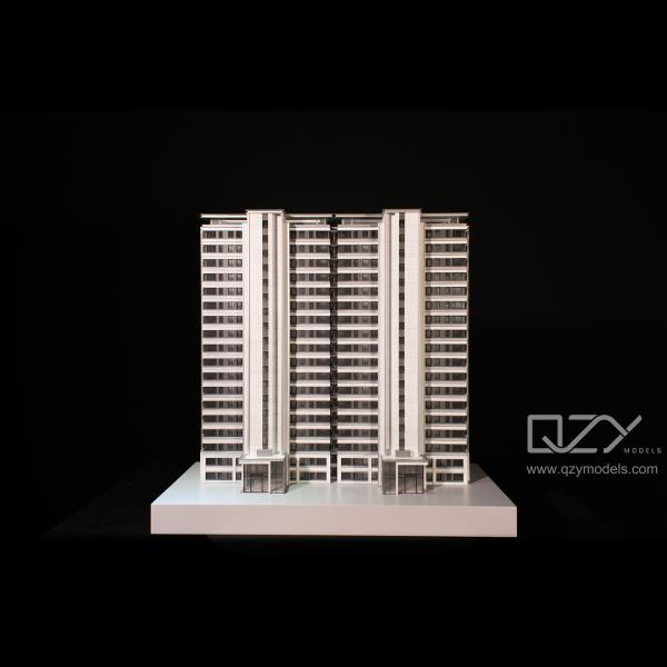 Quality LWK 3D Skyscraper Architecture Structural Model 1/100 Hangzhou Zhonghai Residence for sale