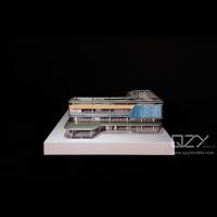 Quality LWK 1:100 Architect Model Makers Thermoforming Business Center for sale
