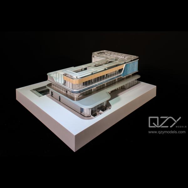 Quality LWK 1:100 Architect Model Makers Thermoforming Business Center for sale