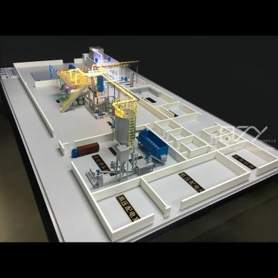 中国 ODMスケールビルディングモデル 建築建築 景観モデル 1:40 3Dプリント 販売のため