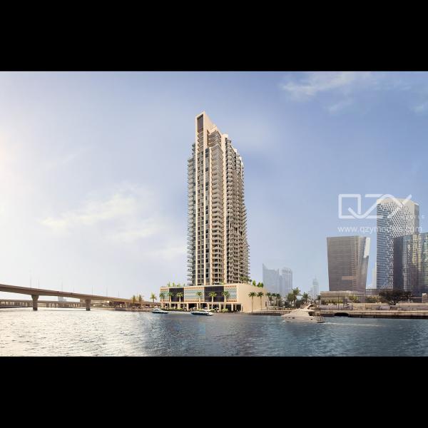 Quality 1:100 Scale Architectural Model Making Supplies 3D Building Missoni Dubai for sale