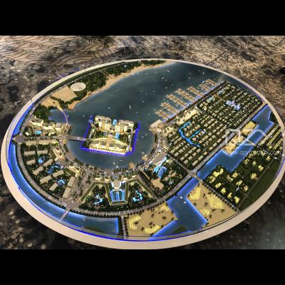 Китай Блок Архитектор Модельщики Загородный сад 1:150 Алюминий Акрил продается