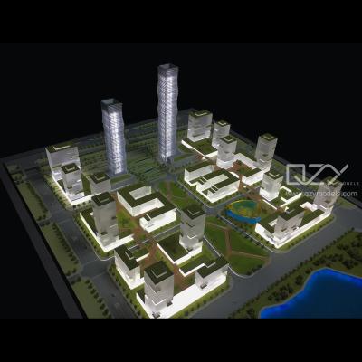 China Scale Acrylic Model Architecture 1:500 Conceptual Design OEM for sale