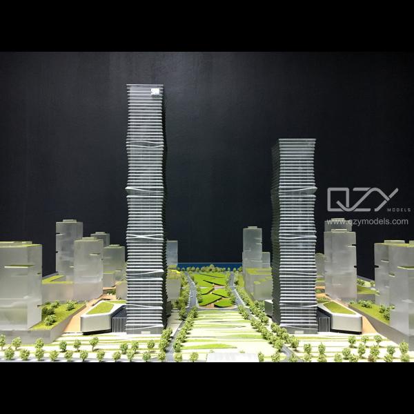 Quality Scale Acrylic Model Architecture 1/500 Conceptual Design OEM for sale