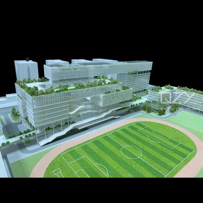Китай Масштабные миниатюрные модели зданий Aedas 1:200 Баоанский городской парк образования продается