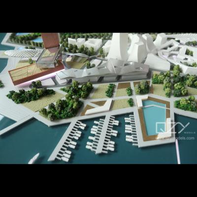 Chine Modèles de planification urbaine - NBBJ -1:2000 Modèle de plan directeur de Tencent Da Chan Bay à vendre