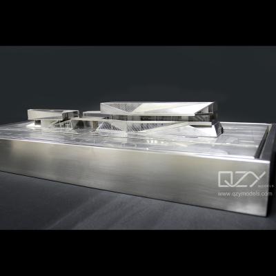 China Showcase Model - Onexn  1:300 New World Kaiyue Bay Mall Stainless Steel Model for sale