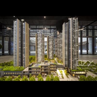 China Architectural Scale Models Shenzhen Talents Housing Group- 1:150 Fuhui Residence Model for sale