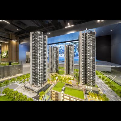 China Shenzhen Talents Housing Group 1:150 Zihe Residence Model for sale