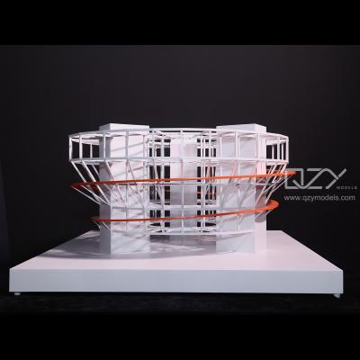 중국 MAD 1:100 하이난 과학 기술 박물관 모델 내부 구조 소형 모델 판매용