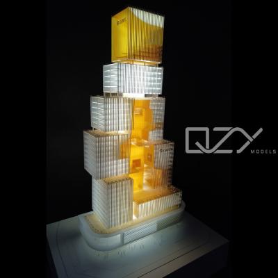 China Architectural Scale Models SZAD 1:200 Gree Headquaters Building Model for sale