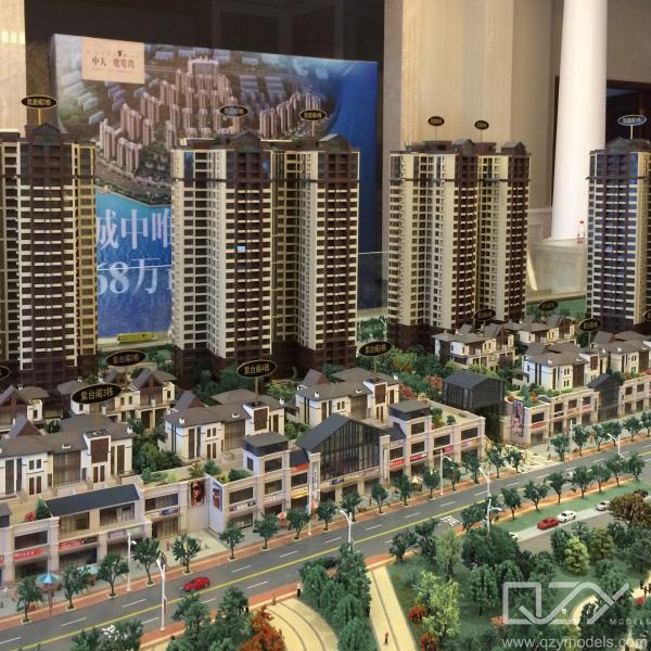 Quality Zhongtian Group - 1/120 Hunan Heron Bay Model Architectural Scale Model for sale