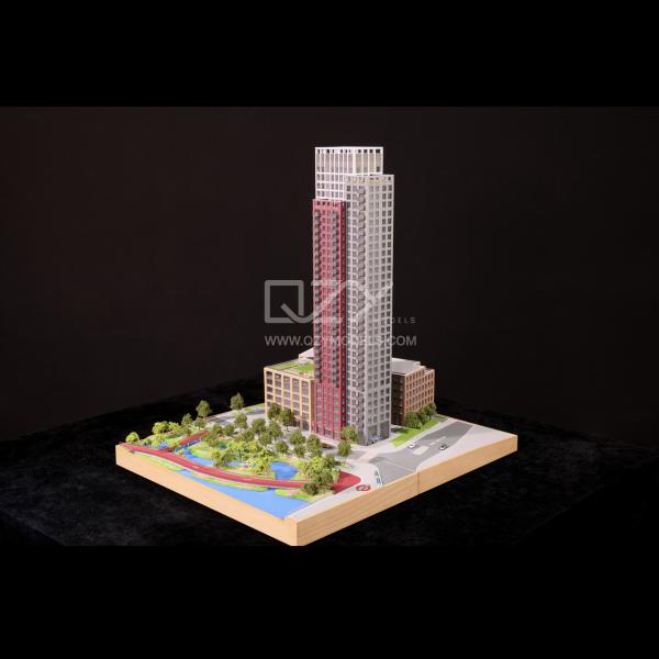 Quality Electronic Control and Illumination 1/200 British Land Model Architectural Scale for sale