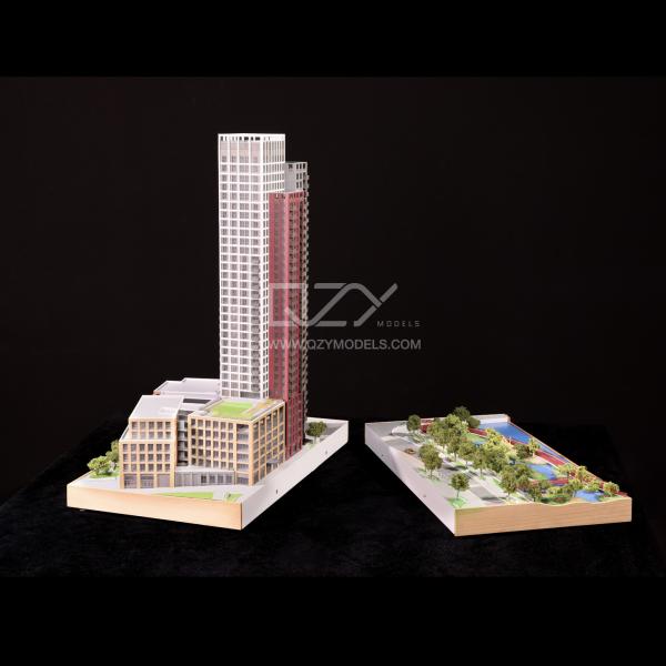 Quality Electronic Control and Illumination 1/200 British Land Model Architectural Scale for sale