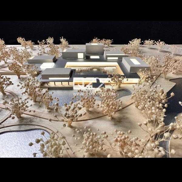 Quality Chen Liang Cultural Exhibition Center Model Atelier Apeiron Architects 1/500 for sale