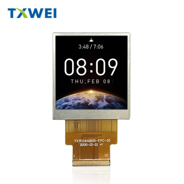 Quality 1.54-inch square screen 240 * 240 MCU interface 1000nits high brightness display for sale