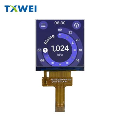 중국 TFT LCD 디스플레이 1.54인치 MCU 8 BIT 인터페이스 타입 1000cd/M2 판매용